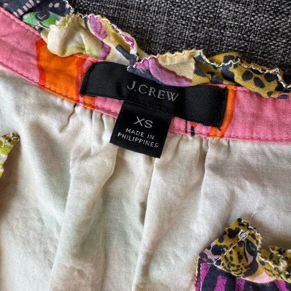 J Crew Tiered Popover Dress in Ratti
Safari Print - Picture 12 of 15